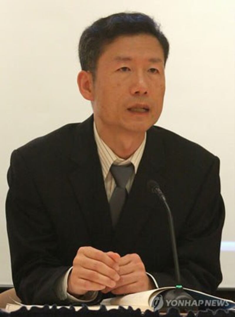 资料图片:朝鲜人权运动家金永焕(韩联社)