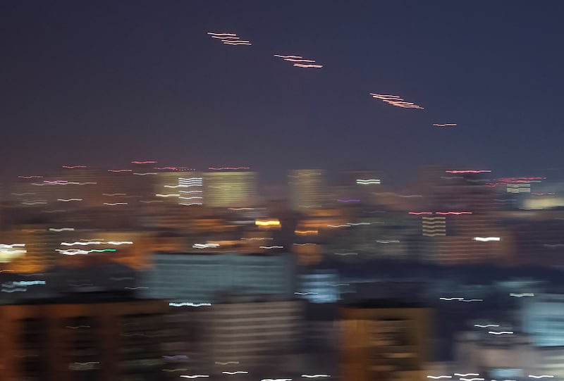 러시아 드론 공격, 우크라군 반격