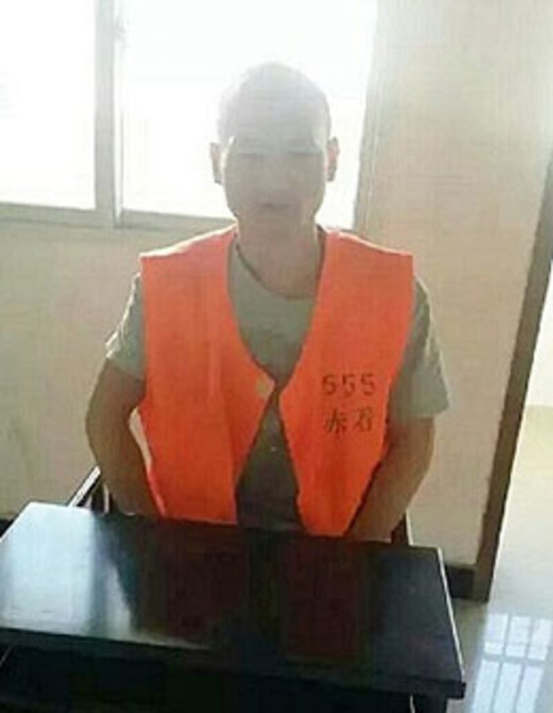 同案的廣東民主人士袁奉初，亦無懼是否被判刑。（照片來自維權網，拍攝日期不詳）