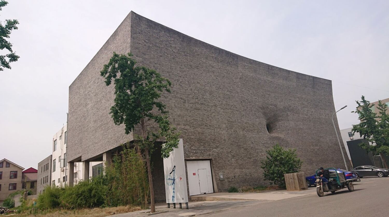 宋庄小堡村的艺术西区和东区,是修改合同的主要范围。(受访者、化名无言提供)