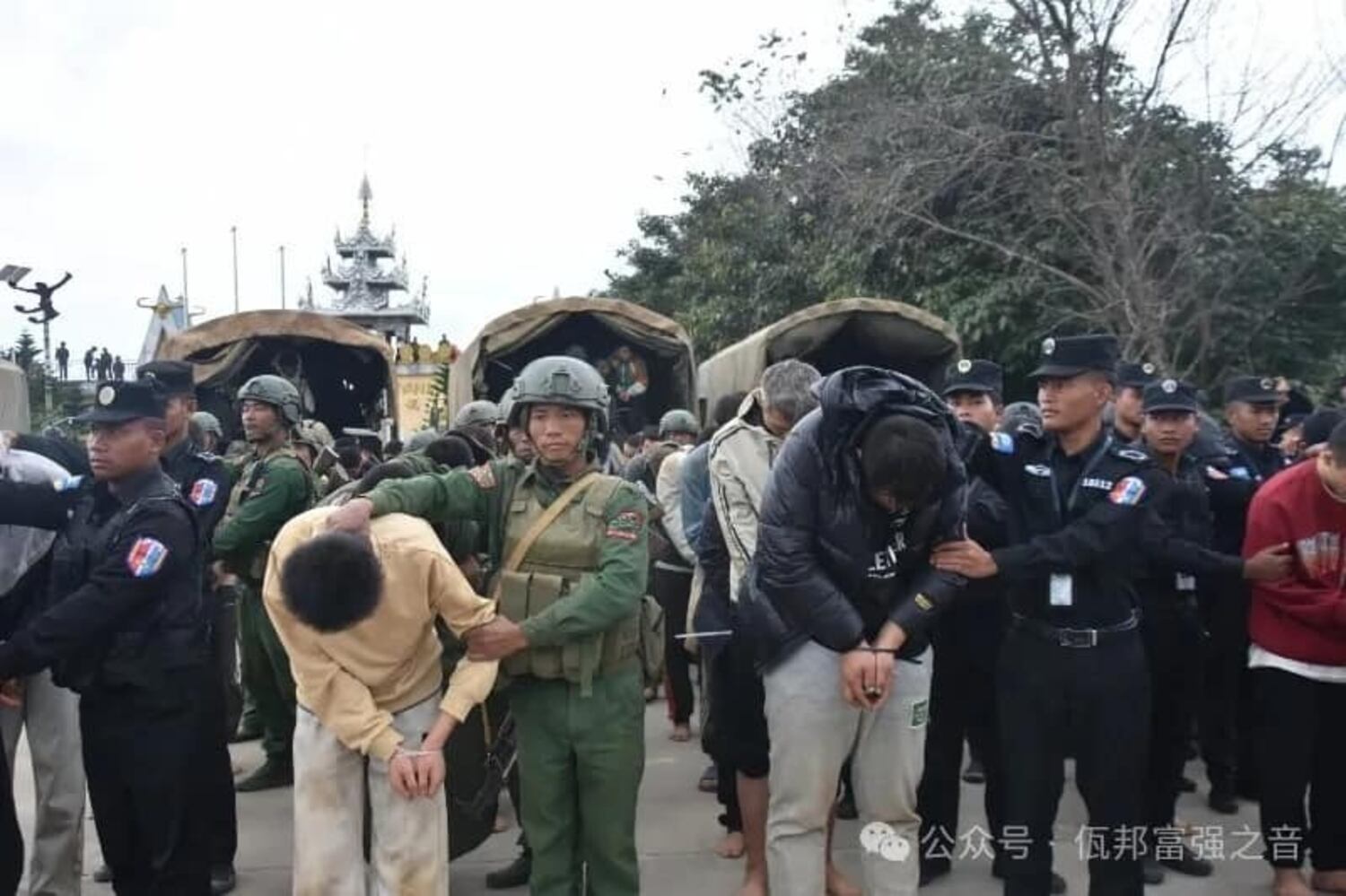 Myanmar militia arrests and deports hundreds of Chinese scammers