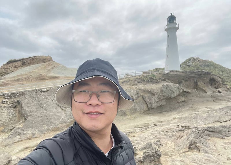 河南异议人士邢鉴(图)形容,中国大陆已进入皇权统治时代。(邢鉴独家提供,拍摄日期不详)