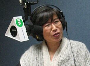 미국 국부무가 수여하는 '용기있는 국제 여성상(International Women of Courage)'을 받은 이애란 씨가 3월 10일 오전 자유아시아방송 본사를 방문했다.