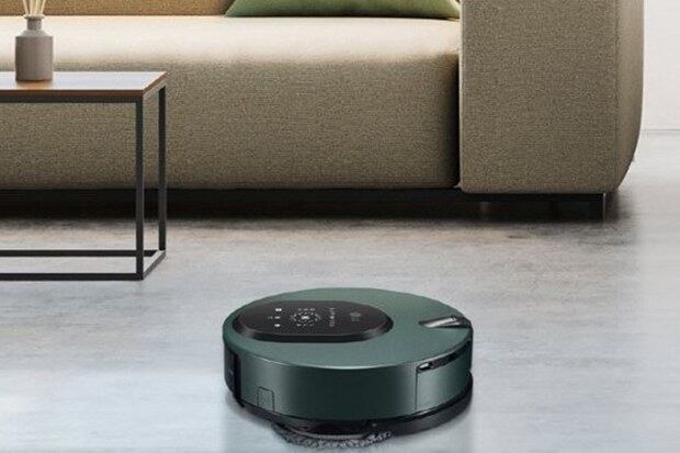 사진은 물걸레 전용 로봇청소기 LG 코드제로 M9 오브제컬렉션.