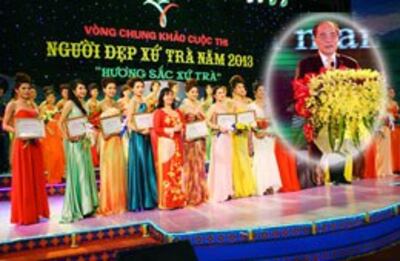 Chủ tịch Quốc hội Nguyễn Sinh Hùng phát biểu tại lễ khai mạc Festival Trà Thái Nguyên-Việt Nam lần thứ hai, tối 9/11(ttxva.org)