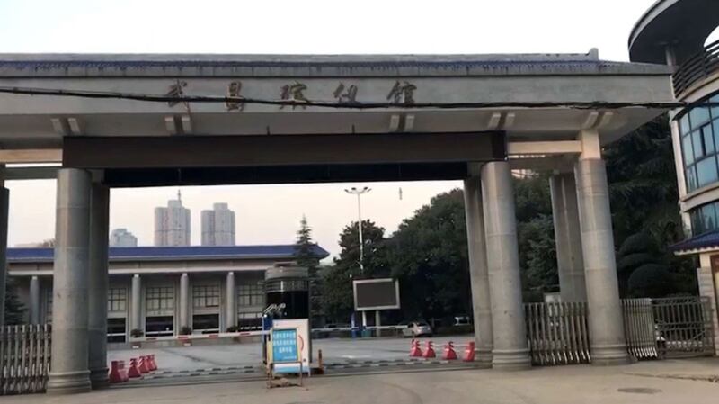 武汉武昌殡仪馆每天24小时焚烧尸体。（志愿者提供/记者乔龙）