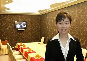 북한 하나전자가 평양에 개장한 고급 레스토랑·사우나 시설.