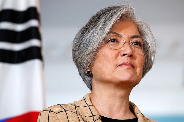 강경화 한국 외교부 장관.