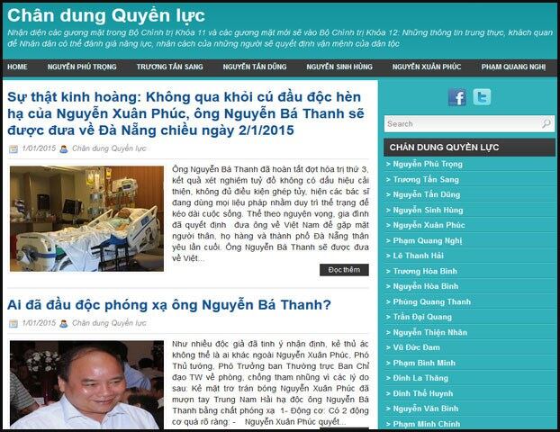 Ai ng pha sau trang Chn Dung Quyn Lc  Ting Vit