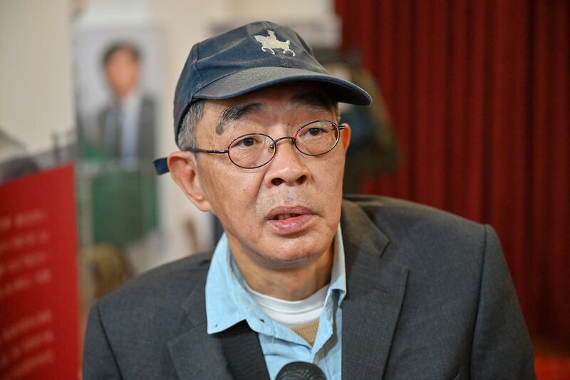 2021年1月6日，台灣銅鑼灣書店店長林榮基：大抓捕釋放出以後在香港投反對票可能觸犯國安法的訊息。（鍾廣政攝）
