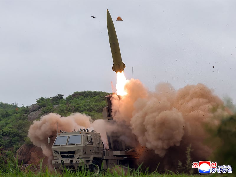 North Korean buildings near DMZ could be rocket infrastructure, experts say