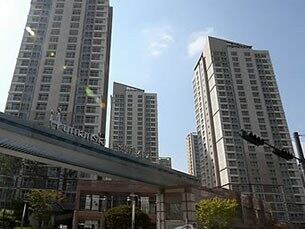 일반 임대공급될 성남 판교 백현마을 4단지 모습.