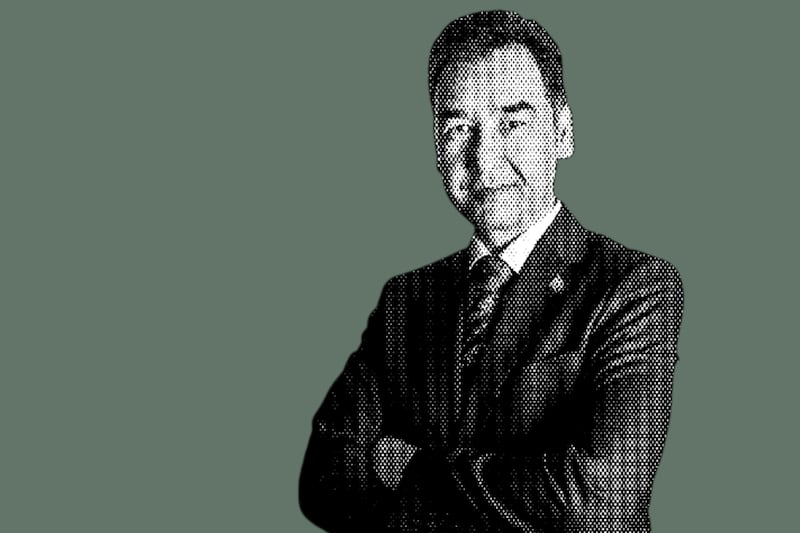 Abdureshit Abdulhamit, vice president of the World Uyghur Congress.