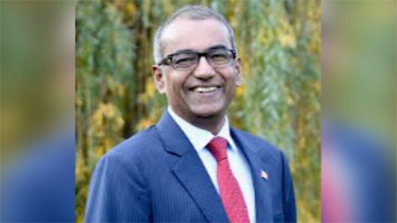 加拿大国会议员Chandra Arya力挺白俄罗斯社区。 (Chandra Arya脸书)