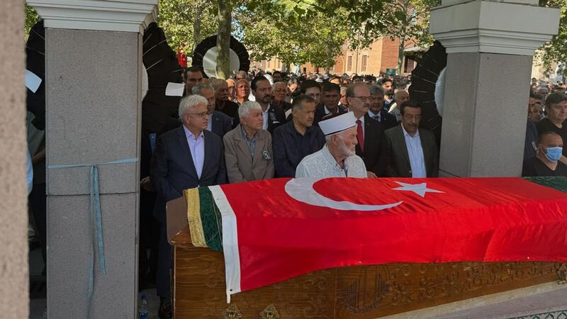 ئەنقەرە ھاجى بايرام ۋەلى مەسچىتى جىنازا نامىزى، 2024-يىلى 17-ئاۋغۇست، ئەنقەرە