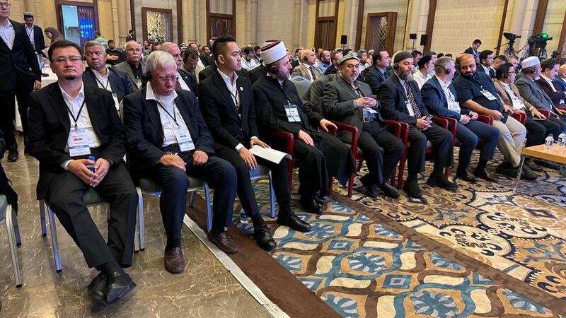 16-نۆۋەتلىك دۇنيا شەرقىي تۈركىستانلىقلار قېرىنداشلىق ئۇچرىشىشى كۆرۈنۈشى. 2024-يىلى 4-ئۆكتەبىر، ئىستانبۇل