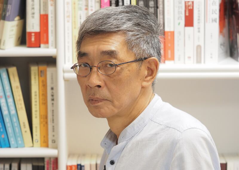 2020年5月6日,台灣銅鑼灣書店店長林榮基:在台香港學生要自我警惕,莫因個人行為讓台灣社會改變對港人支持態度。(鍾廣政 攝)