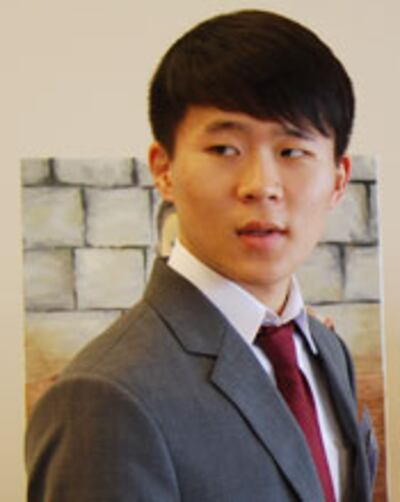 미국에서 공부하고 있는 탈북 유학생 에반 김. -RFA PHOTO/이현기