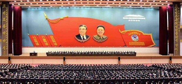 지난 2015년 열린 평양에서 제4차 3대혁명붉은기쟁취운동선구자대회 개막일 모습.