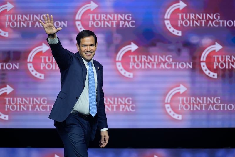 魯比奧（Marco Rubio）- 國務卿（美聯社資料圖片）
