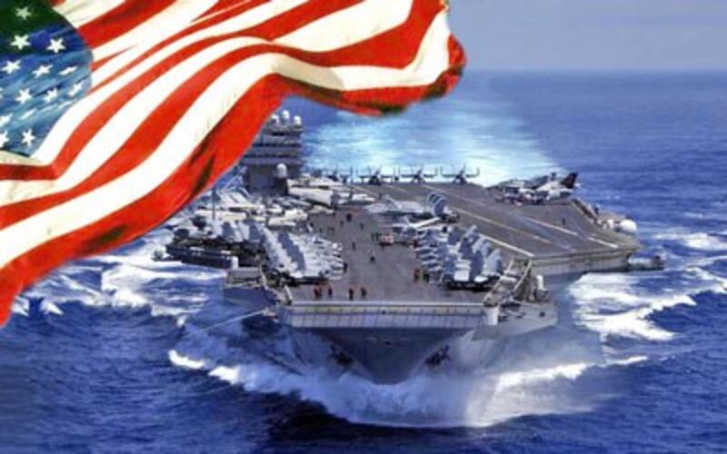 Hàng không mẫu hạm USS George Washington hoạt đông trên Thái Bình Dương (Courtesy photo/defense.gov)