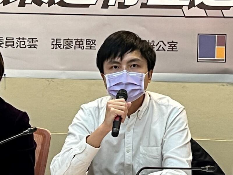 经民连研究员江旻谚表示，文化部应协同专业人员现场检查和执行所规范的业务。(记者 黄春梅摄)