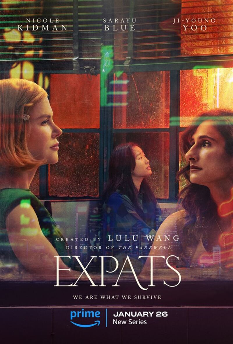 《EXPATS》以2014年的香港作背景，講述外籍人士在香港的處境。（《EXPATS》海報） 