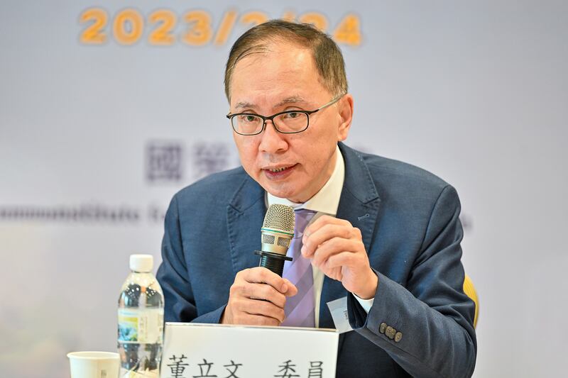 台灣智庫諮詢委員董立文:習近平重提「鼓嶺情緣」跟美國人民拉關係,是釋出希望中美關係穩定訊號。(鍾廣政 攝)