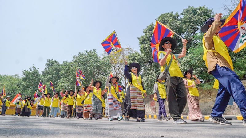 ཞི་བའི་གོམ་བགྲོད་པ་རྣམས་ལྡི་ལིར་སྐྱོད་བཞིན་པ།