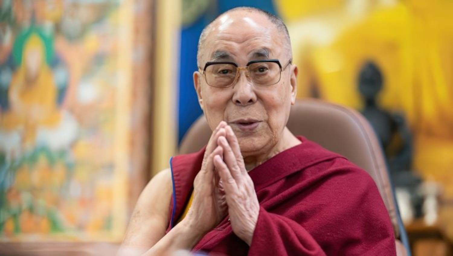 ༧གོང་ས་མཆོག་གིས་དབྱིན་ཡུལ་གྱི་སྲིད་བློན་གསར་པ་ཨེན་ཌི་བྷར་ནམ་མཆོག་ལ་འཚམས་འདྲི་གནང་བ།