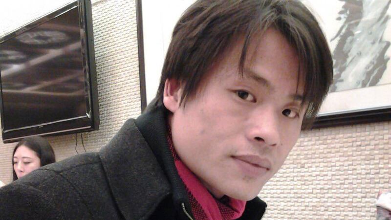 湖南作家马萧是零八宪章的签署人之一，长期撰文关注政治犯。（被访者独家提供，拍摄日期不详）