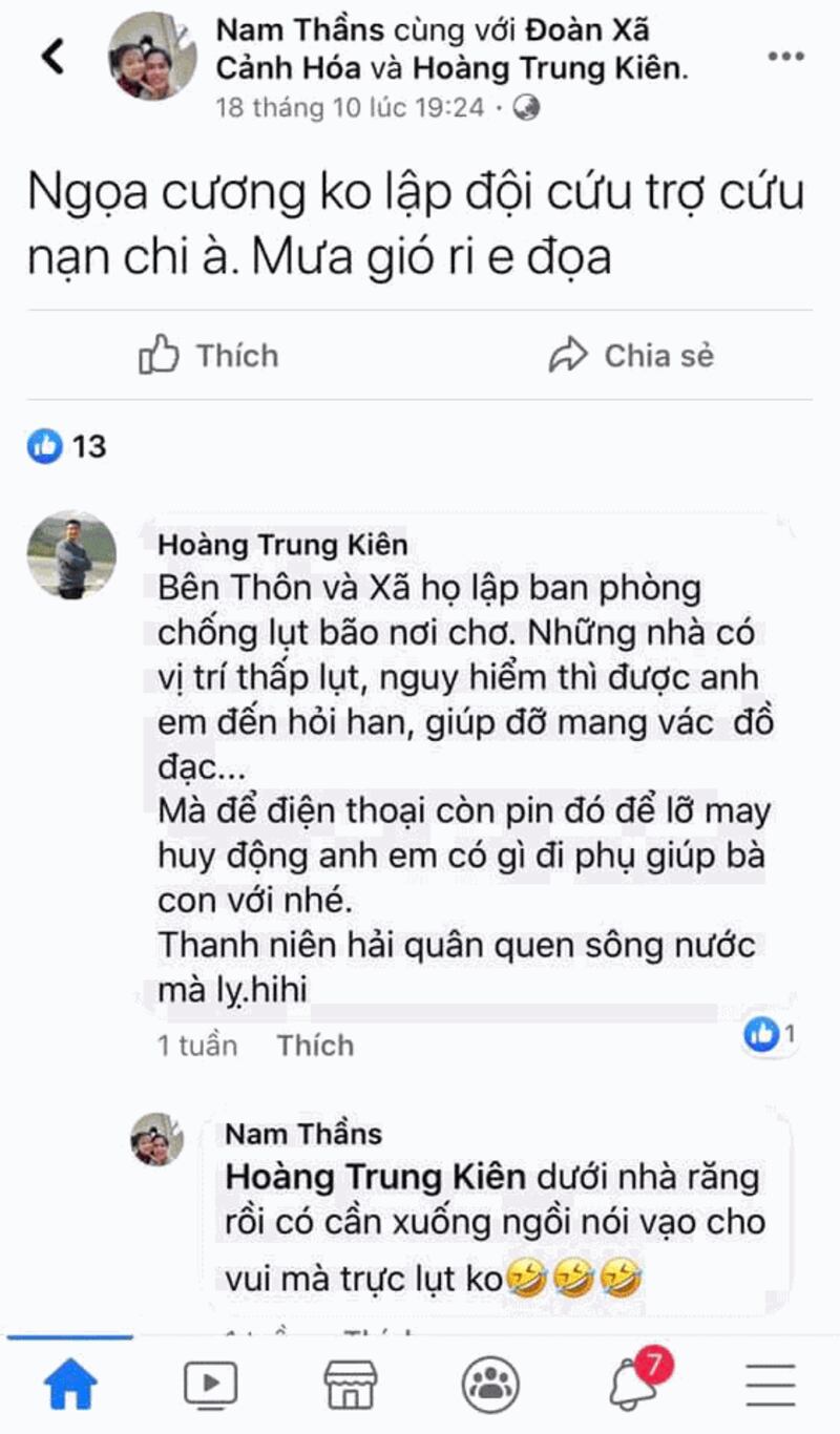 Hình minh hoạ. Hình ảnh từ FB của người dân Ngoạ Cương