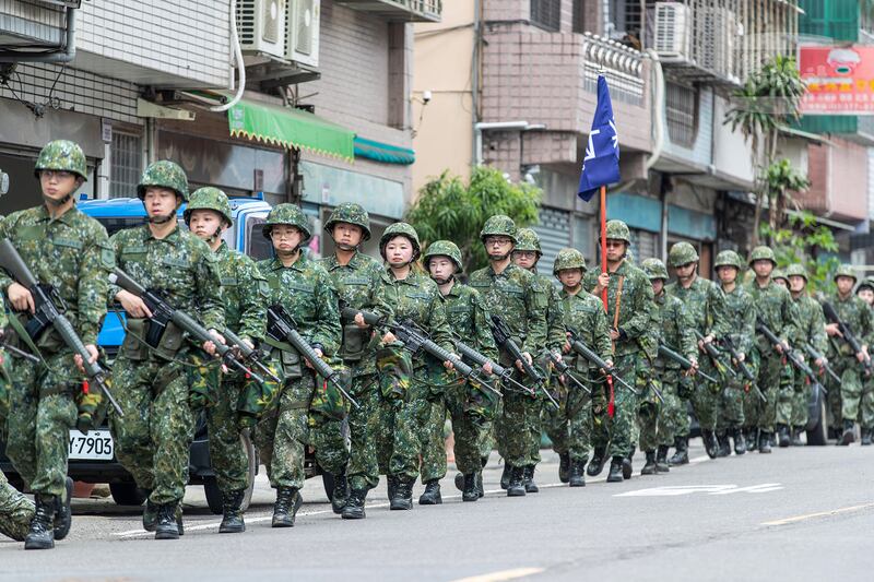 去年起訴共諜案件中，現役軍人佔43%。（國防部提供）