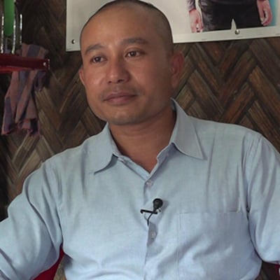 ရခိုင်တိုင်းရင်းသားမျိုးနွယ်များအစည်းအရုံး REC အတွင်းရေးမှူး ဦးဇော်ဇော်ထွန်း 