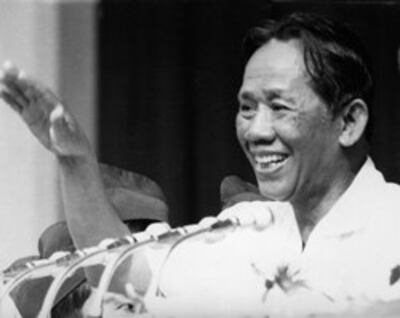 Ông Lê Duẩn chụp vào ngày 15/5/1975. AFP photo