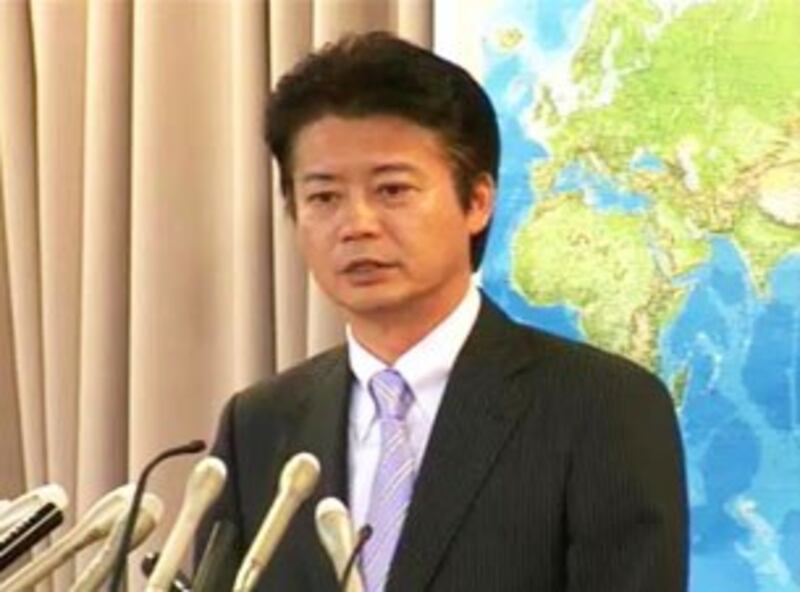 图片:日本外相玄叶光一郎。(南洲提供)