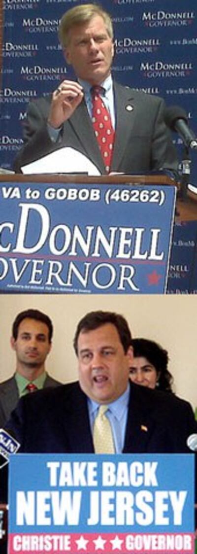 Hai tân thống đốc đảng Cộng Hòa