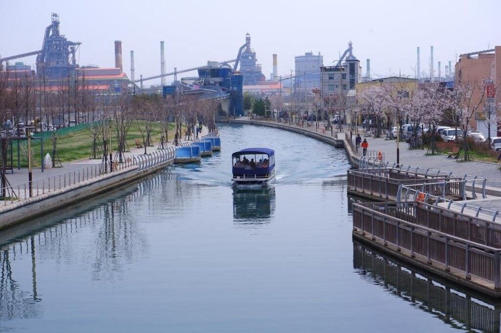 포항운하 유람선 운항
