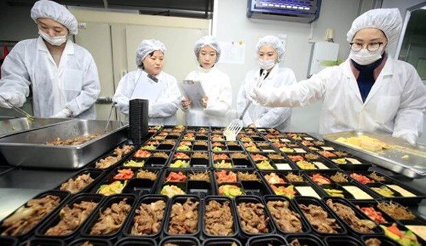 광주 북구의 한 도시락 배달업체