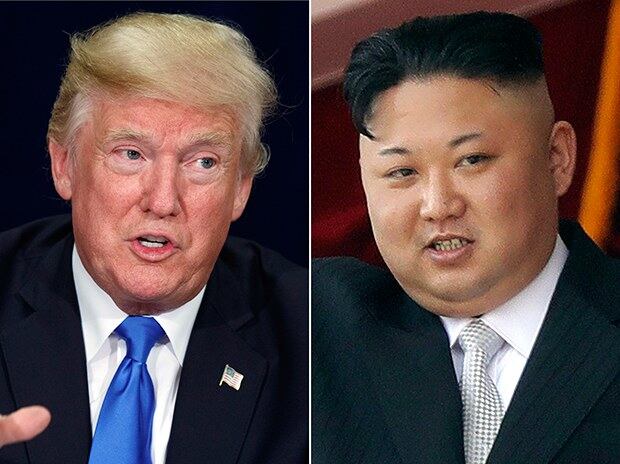도널드 트럼프 미국 대통령(왼쪽)과 김정은 북한 국방위원장.