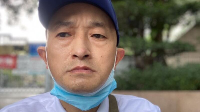 武汉肺炎受害者家属张海（张海独家提供）