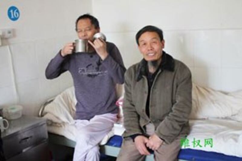 图片:李旺阳与朱承志是好友。(维权网)