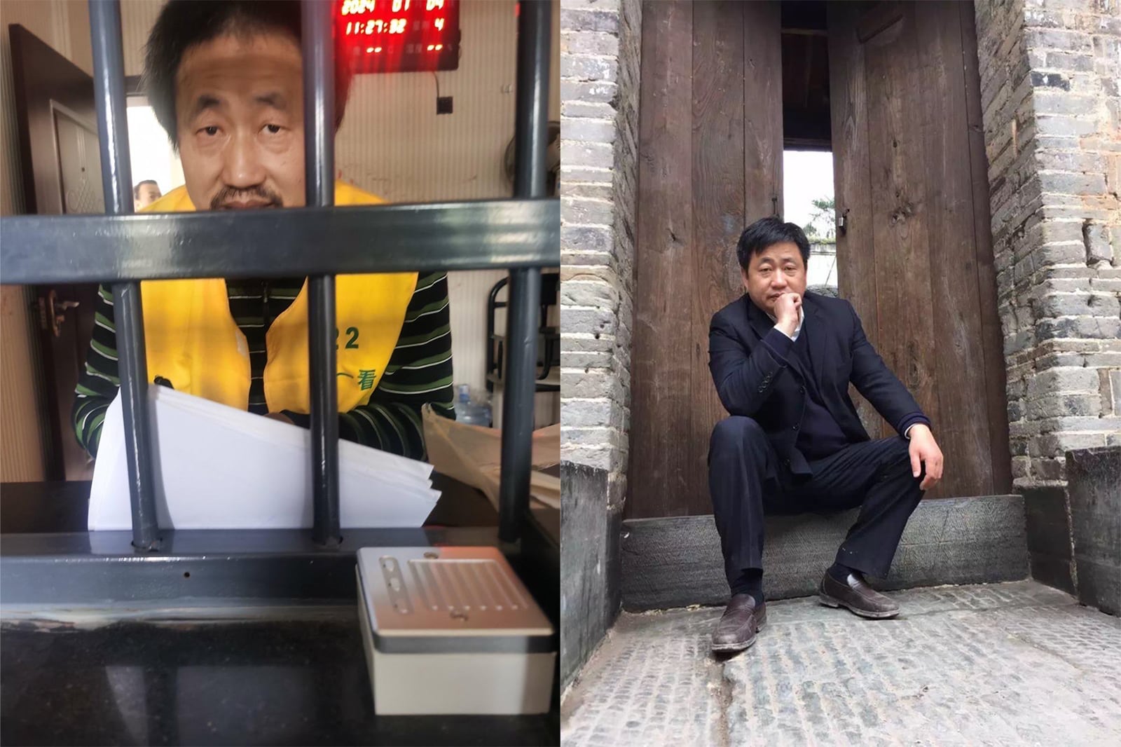 谢阳前妻陈桂秋公开谢阳被关押2年时的相片,表示没法面对谢阳被关押后的改变。谢阳友人批评无限期关押使谢阳面目全非。