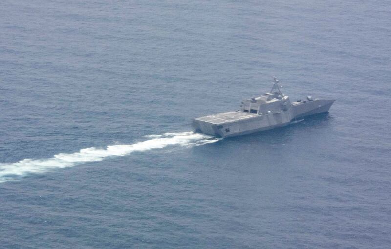 Hình minh hoạ. Tàu chiến của Hải quân Mỹ trong cuộc tập trận chung với các nước ASEAN ở Vịnh Thái Lan hôm 5/9/2019