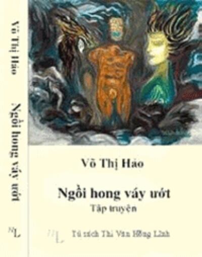 Bìa tập truyện ngắn ấn hành tại Pháp (Tranh của Võ Thị Hảo).