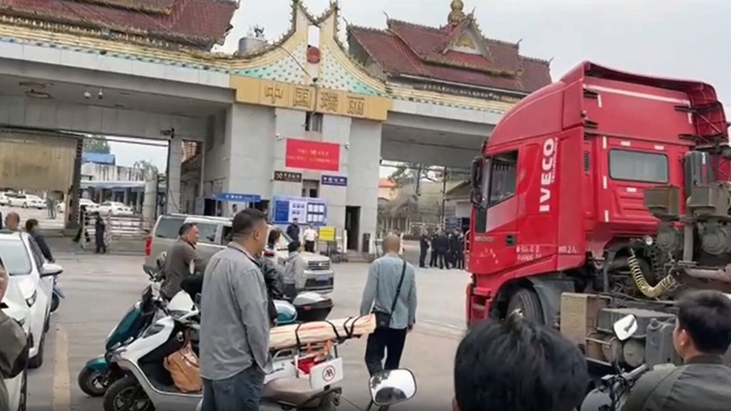 Residents in Myanmar feel the crunch as trade with China shuts down