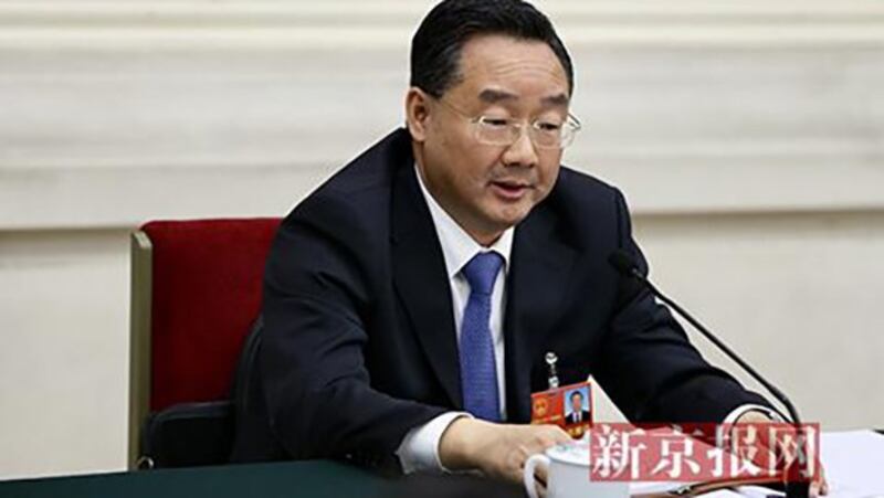 甘肃省省长唐仁健(新京报网)