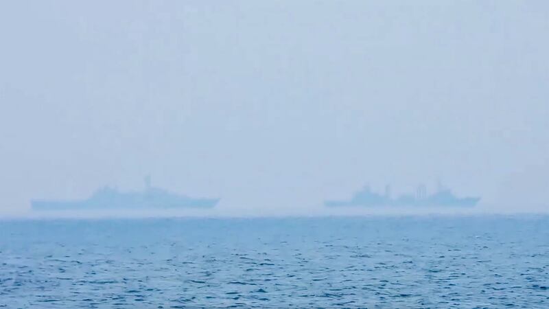 china navy training