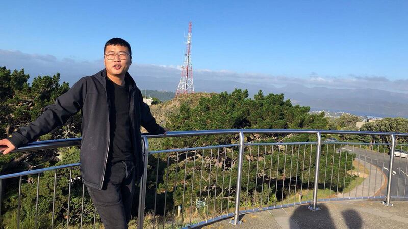 邢鉴（图）多年前在一场车祸中遭受重伤，邢望力为了儿子维权付出沉重代价。（邢鉴独家提供，拍摄日期不详）