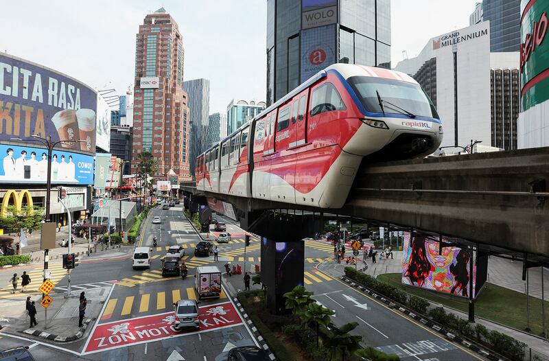 The city center in Kuala Lumpur, Malaysia, Oct. 18, 2024.